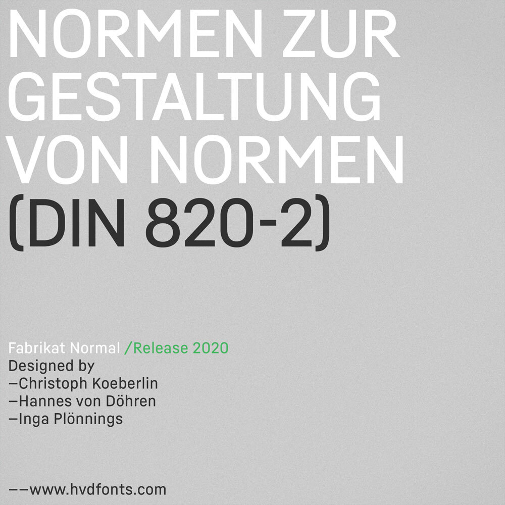 Normen zur Gestaltung von Normen