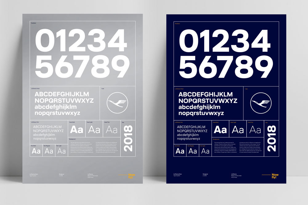 Type specimen posters