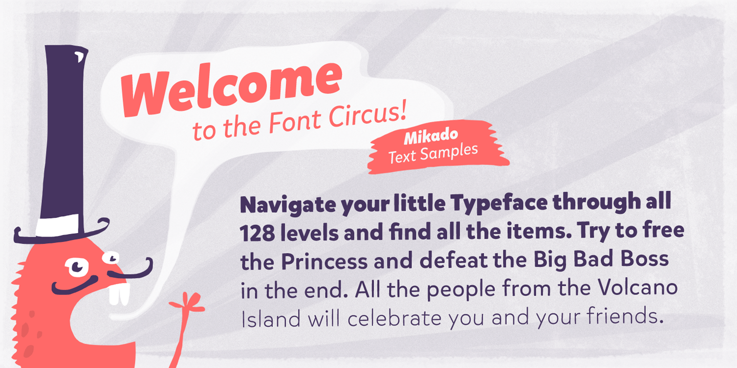 Welcome to the Font Circus