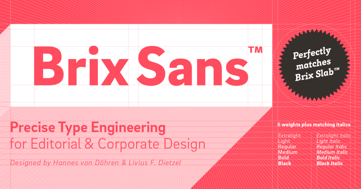 Brix Sans | HvD Fonts
